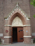 Hengelo, RK kerk ingang, 2008