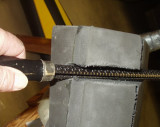 Stanley Sureform tool carving grooves for rib.