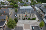 Town Hall - birds eye view.