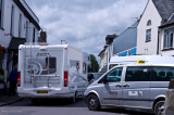 Gridlock in Moretonhampstead.