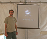 Toms Webcam imaging talk at the Starfest.