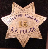 obsolete det/sgt  badge (Pat Olvey photo collection)
