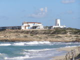 Rough Sea outside Es Moli de Sal Restaurant