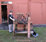 Dylan and Apple Cider Press