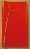 red forget me not andys blank book