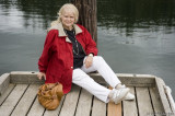 Carol at Woahink Lake