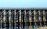 Ft Bragg walkway...retired trestle