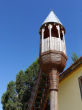 Pequeo minarete de madera