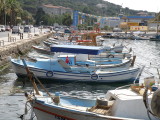 Little boats in Ayvalik Harbour