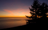 Sunset over Bolinas Bay