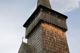 wooden church tower