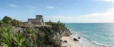 Tulum sea sight panorama