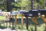 Many Mailbox point - Peak to Peak highway, Colorado