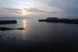 Sunset from Broughty castle