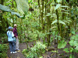 At orchid reserve with Gabriel