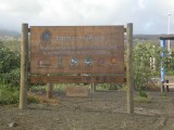 Sign on Floreana