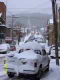 Looking Up Oakford Avenue