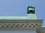 porte-cochere copper roof