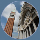 chiese, palazzi e chiostri  in Venezia