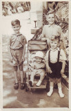 The Bren boys L-R Jim, Laurie, Frank, and Brian, the oldest