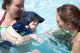 Swimming at the 3 Palms Motel