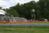 Edsel Ford barn after storm