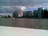 london from river thames