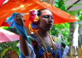 Beaty Charming Dancer in Chichen-Itza