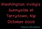 Washington Irvings Sunnyside at Tarrytown, NY cover page.