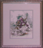 Snowman with Mittens 884H Abrams Sale75 Rent5 14x16 Reproduction.jpg