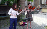 Girls Playing Classical Music