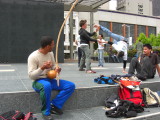 Brazilian martial arts practice at Union Square