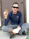 Cycling and cigars go hand in hand for Gregg