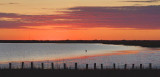 Powderhorn Lake Sunset Panorama 28574-5