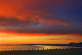 Powderhorn Lake At Sunset 30479