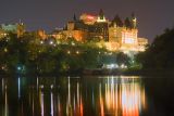 Chateau Laurier At Night