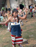 Zeme dancer, North Cachar Hills, Assam, India