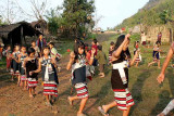Zeme dancers, North Cachar Hills, Assam, India