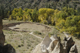 The remains of a Tyuonyi Pueblo