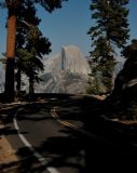Half Dome - From the road to Glacier Point