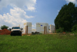 Getting the stabilizing panels in place