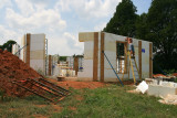 Getting the front door framed in