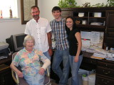 Mom, Larry, Jake, Emily - July 2008