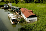 View from the Zeeburg bridge