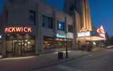 Pickwick Theatre at Night