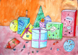 cubes - party stuffs, Sophie Dong, age:9.5