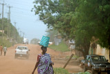 Woman carrying her shopping