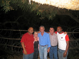 Me with some of the office staff attending a party