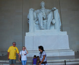 Rene and Dave - Lincoln Memorial