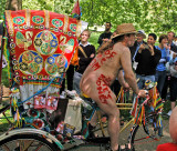 london naked bike ride 2008